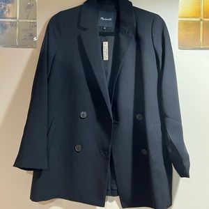 Madewell Black Blazer NWT